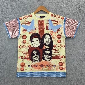 Red Hot Chili Peppers AOP Unlimited Love World Tour Concert T-Shirt Size Medium
